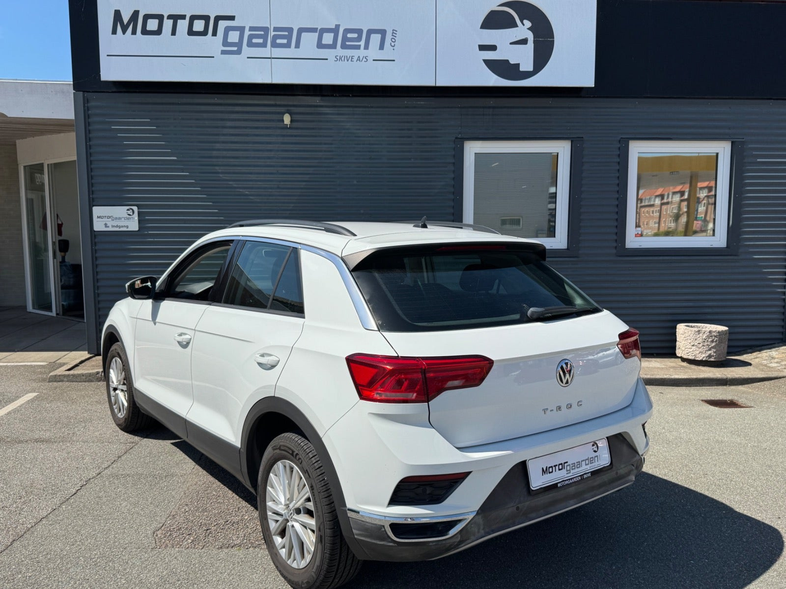 Hvid VW T-Roc fra 2018