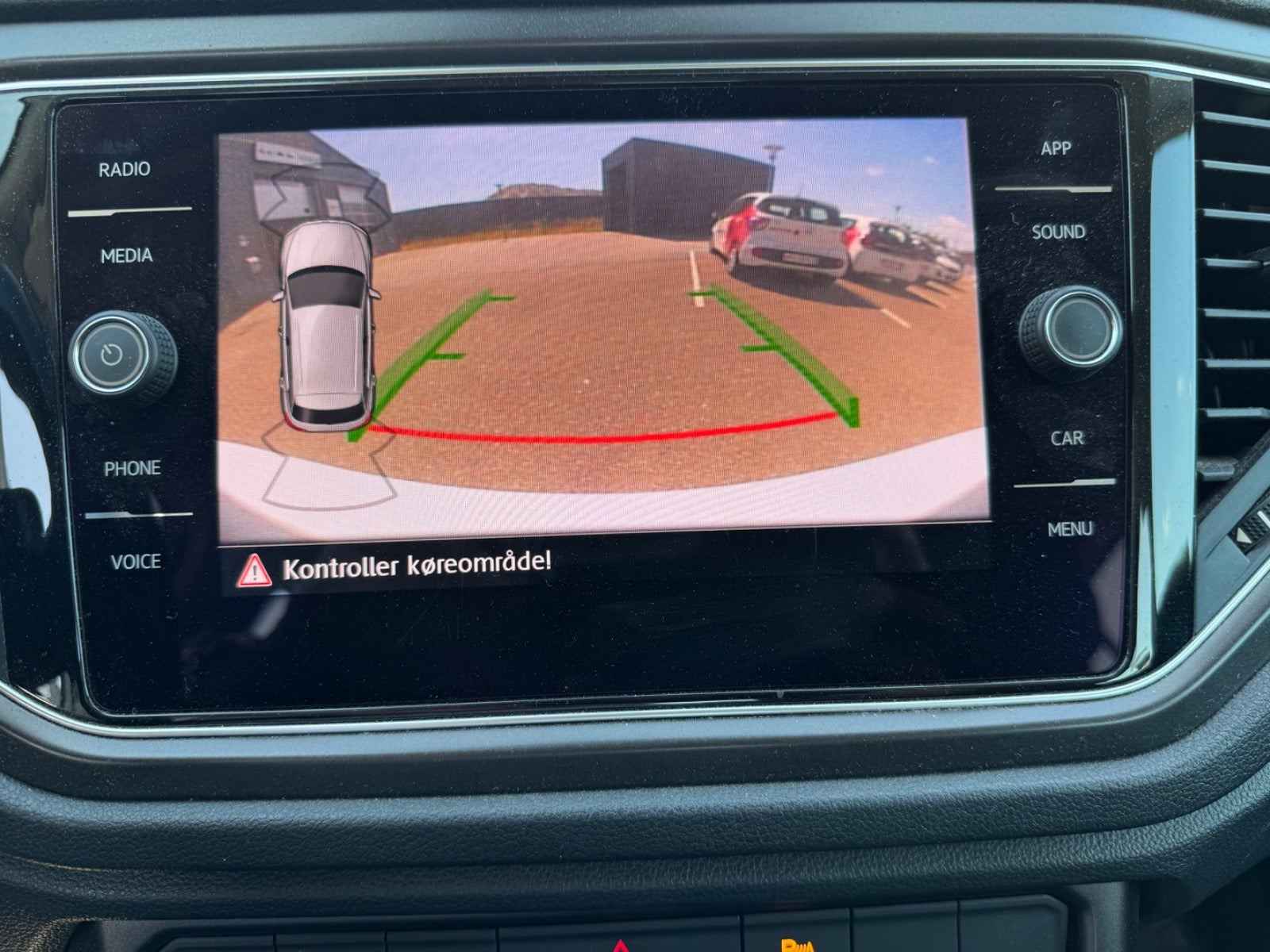 Hvid VW T-Roc fra 2018