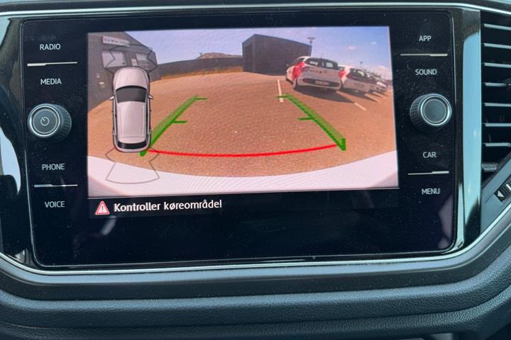 Hvid VW T-Roc fra 2018