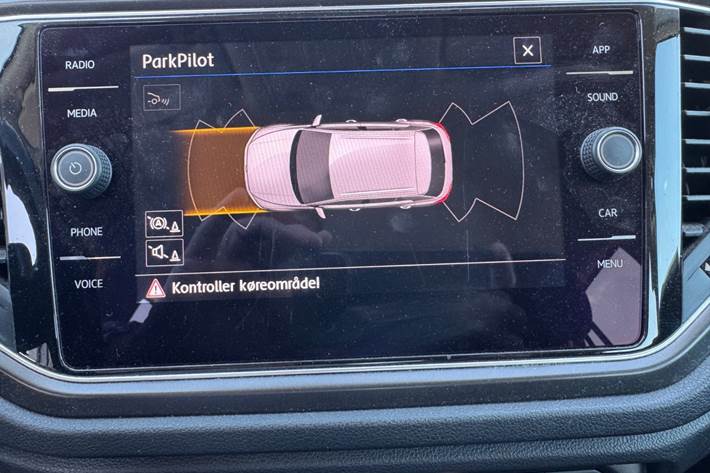 Hvid VW T-Roc fra 2018