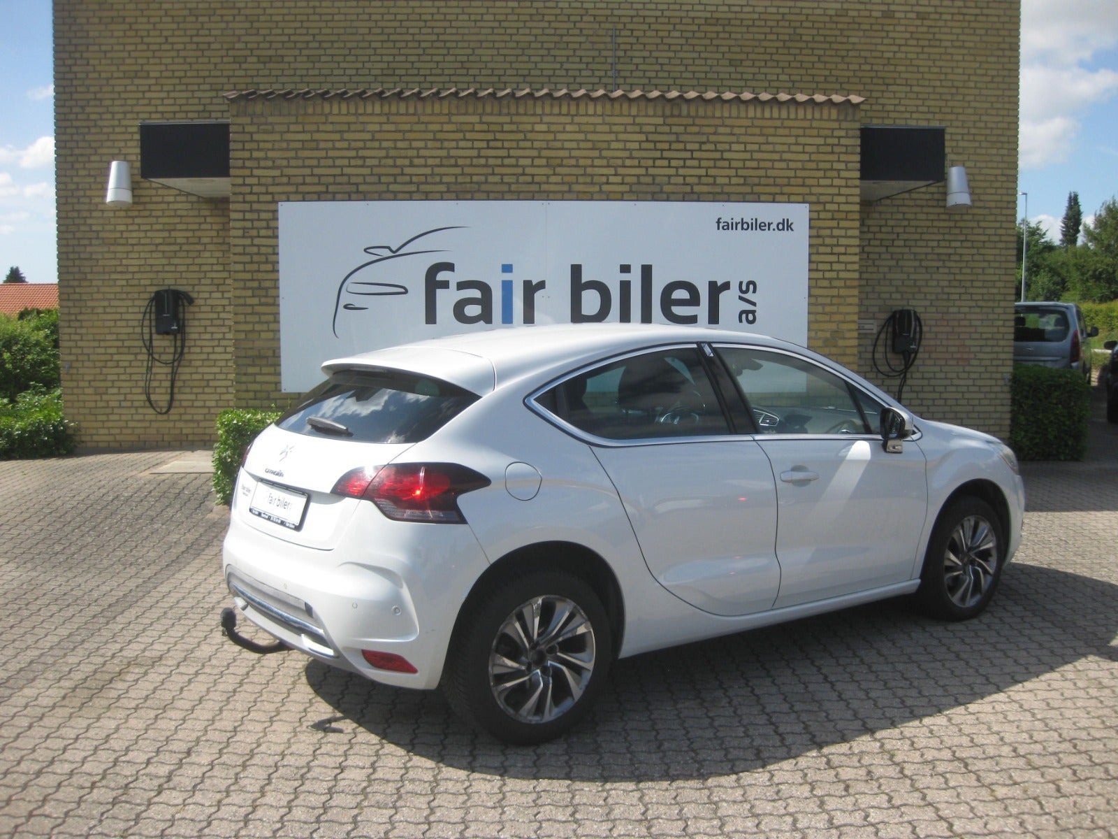 Hvid Citroën DS4 fra 2013