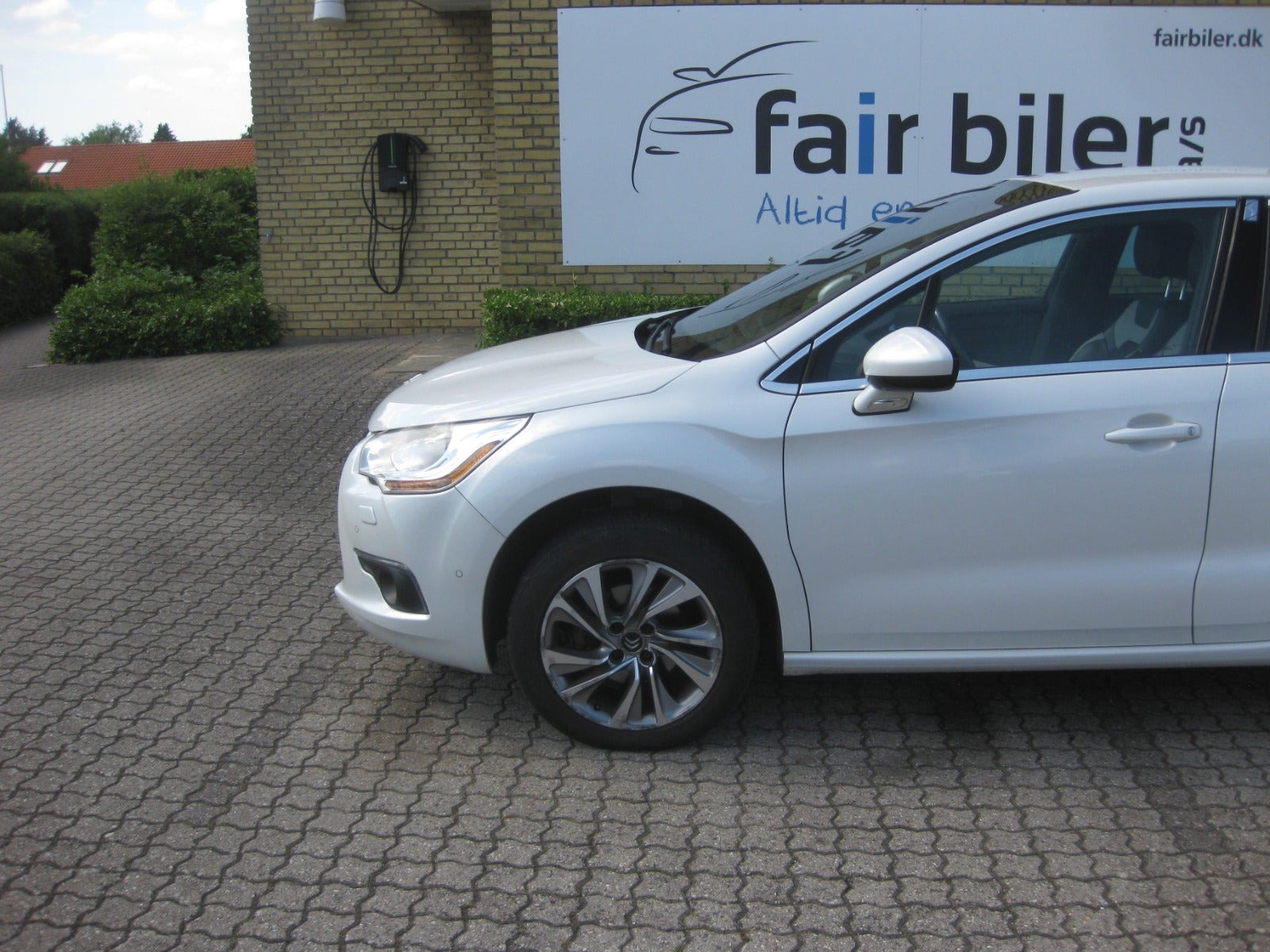 Hvid Citroën DS4 fra 2013