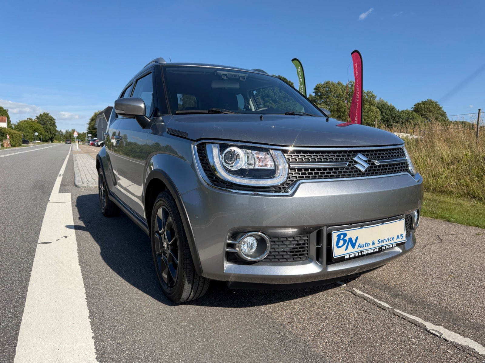 Grå Suzuki Ignis fra 2017