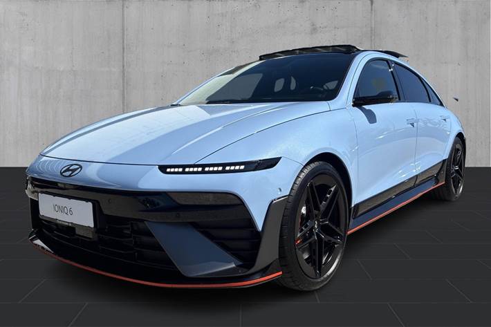 Blå Hyundai Ioniq 6 fra 2026