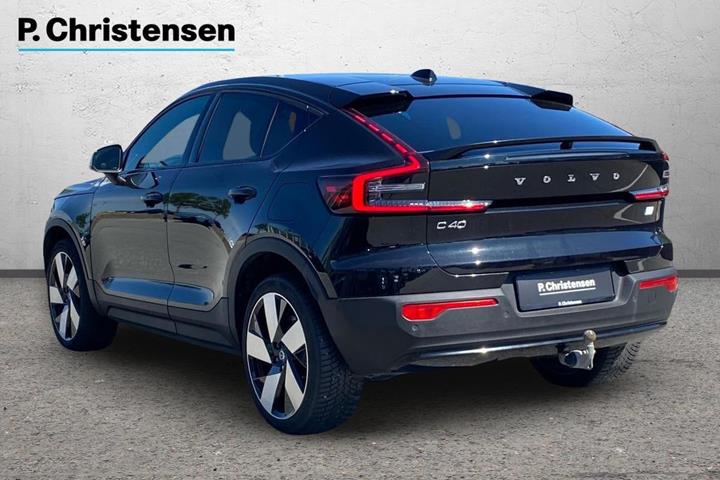 Sort Volvo C40 fra 2023