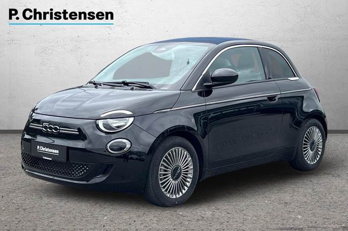 Sort Fiat 500e fra 2023