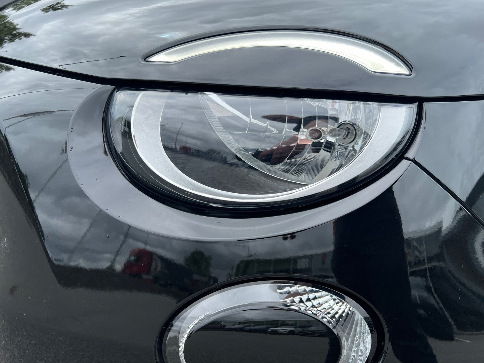 Sort Fiat 500e fra 2023