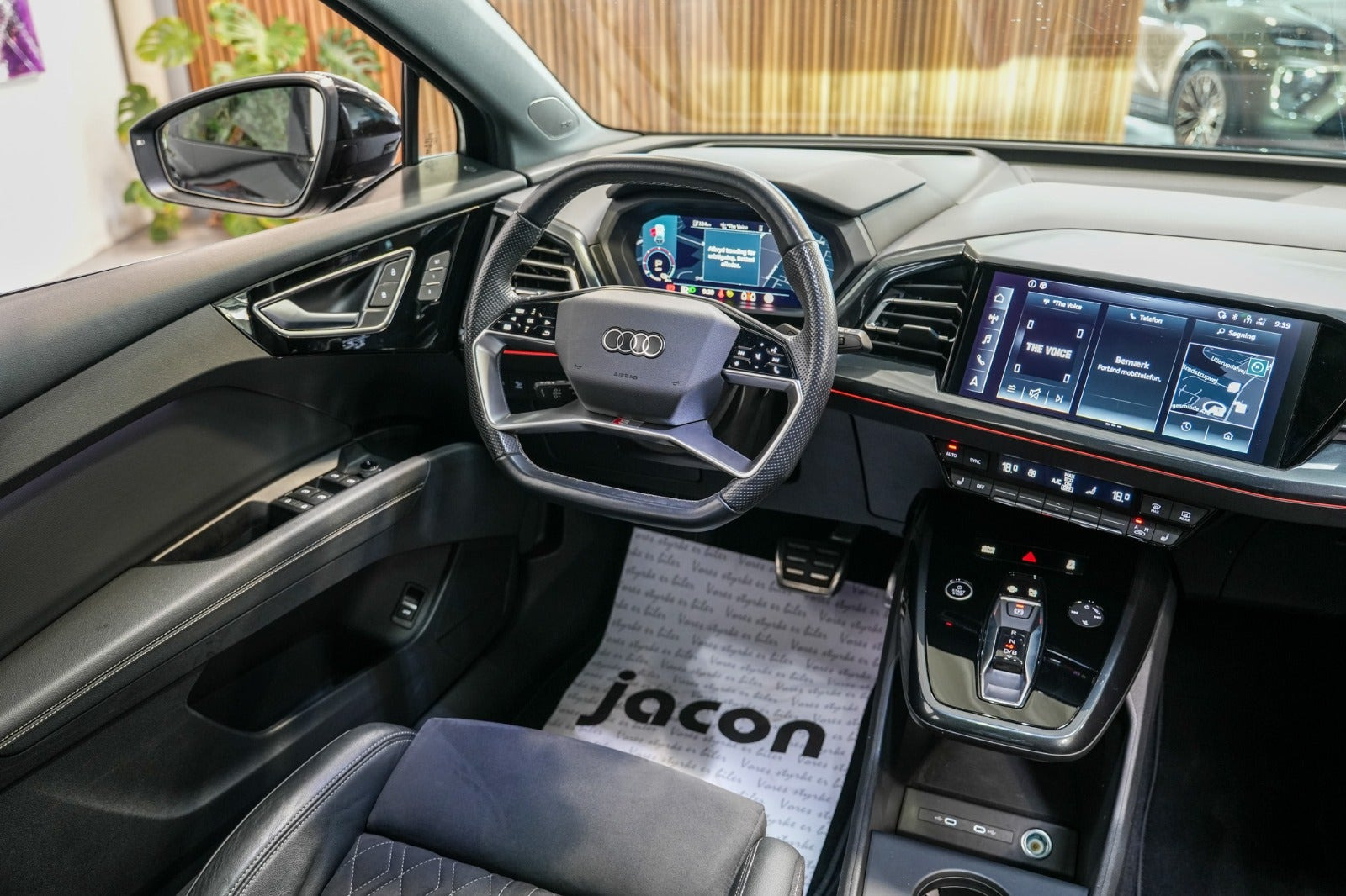 Sort Audi Q4 e-tron fra 2023