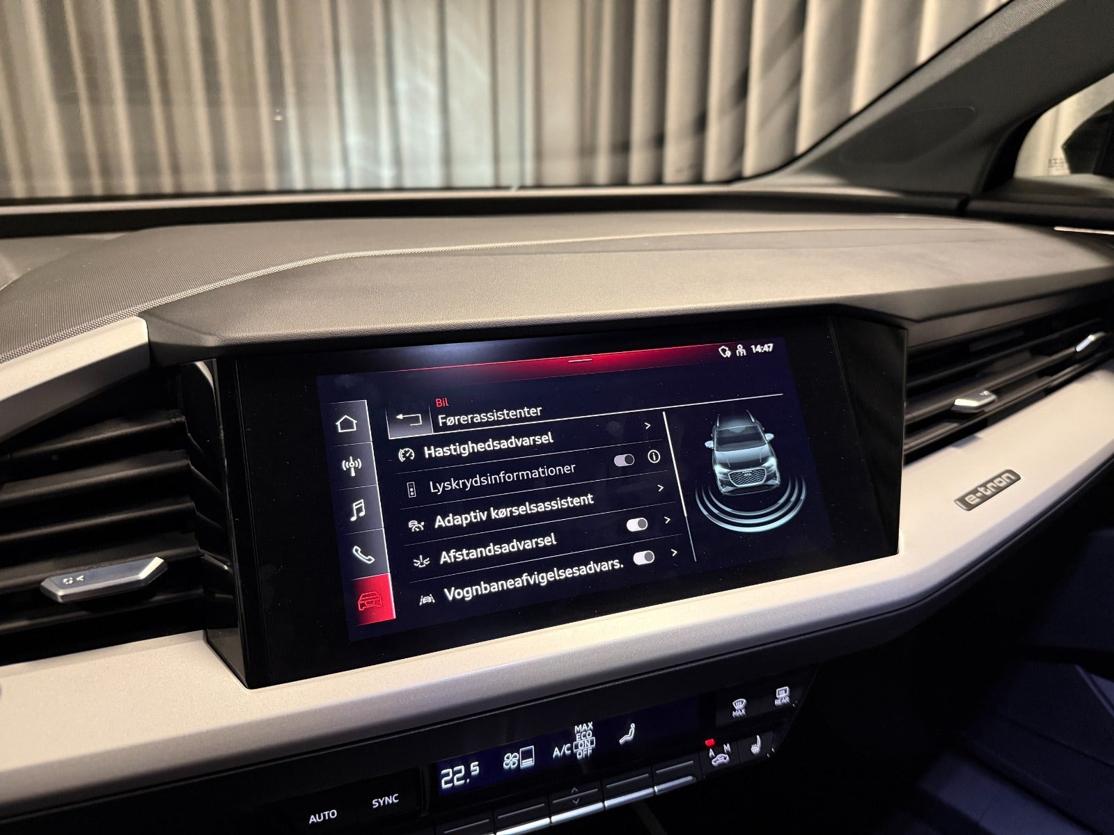 Sort Audi Q4 e-tron fra 2022