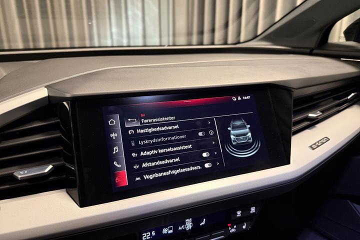 Sort Audi Q4 e-tron fra 2022