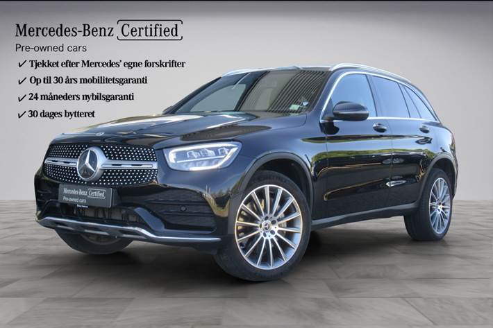 Sort Mercedes GLC300 de fra 2022