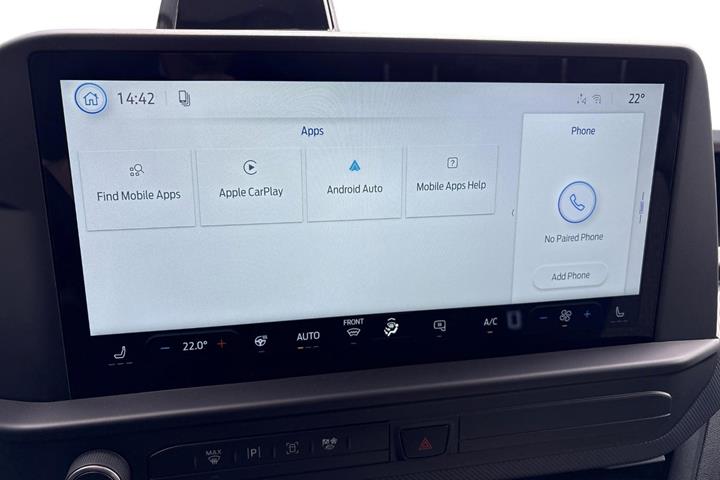 Grå Ford Transit Custom 320 L2 fra 2026