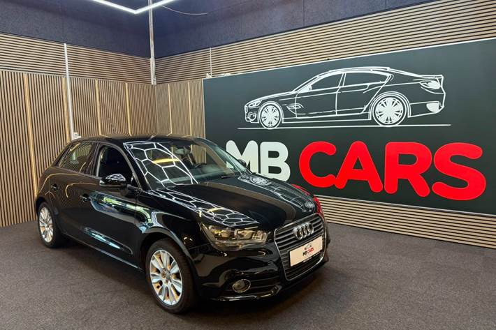 Sort Audi A1 fra 2014