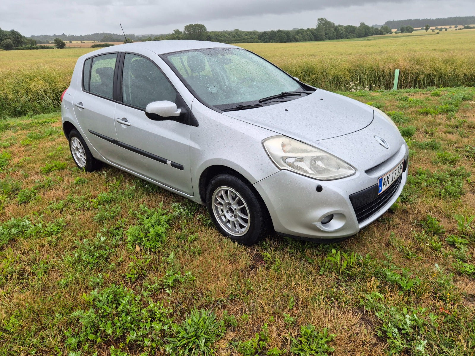 Sølv Renault Clio III fra 2010