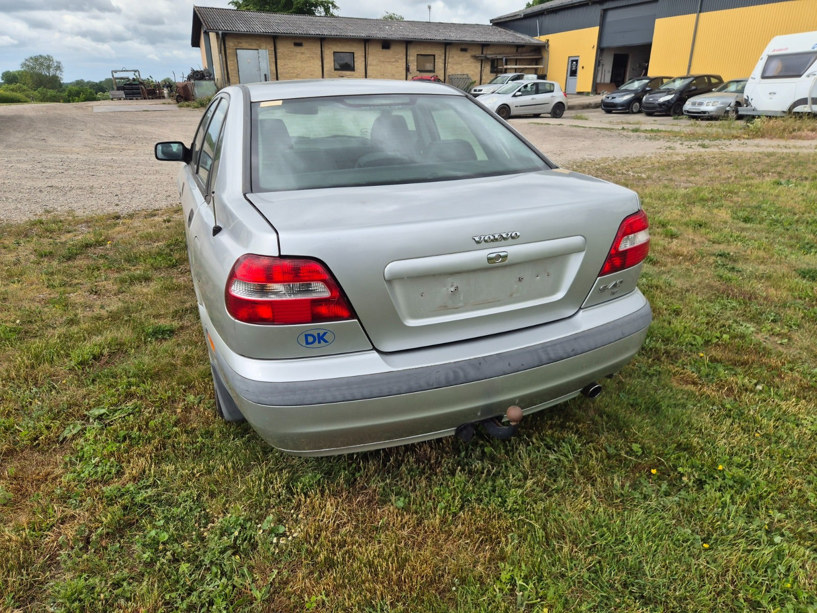 Sølv Volvo S40 fra 2003