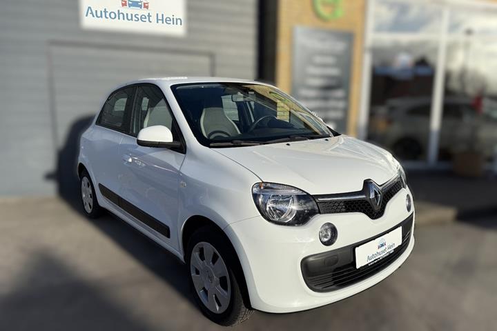 Hvid Renault Twingo fra 2017 set udefra