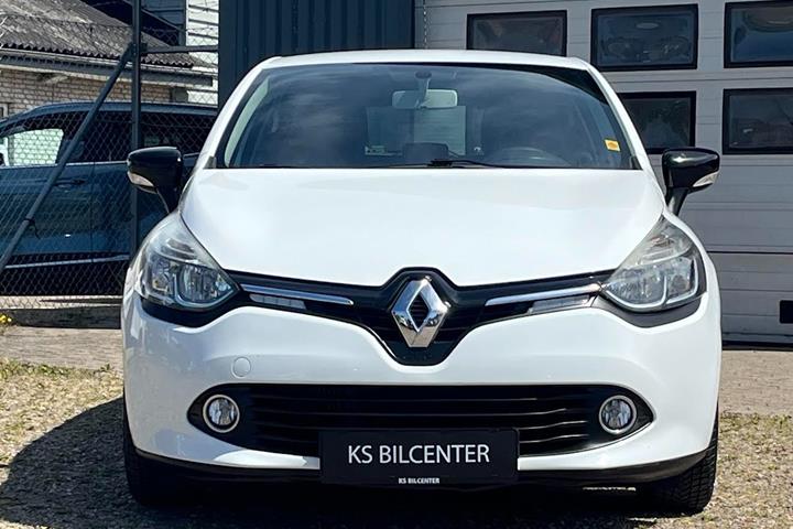 Hvid Renault Clio IV fra 2014
