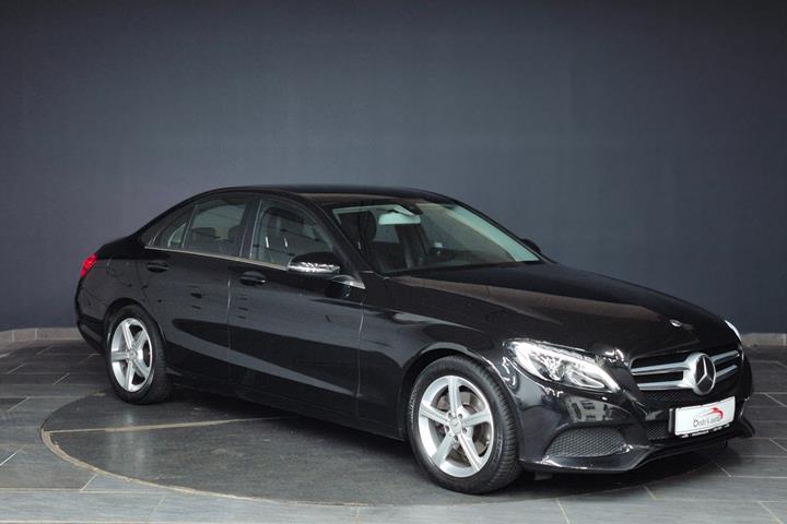 Sort Mercedes C220 d fra 2017