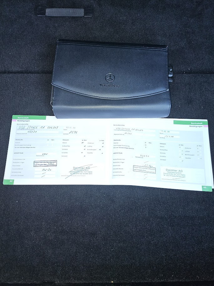 Sort Mercedes S350 fra 2007