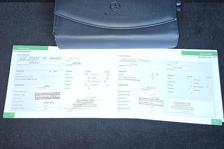 Sort Mercedes S350 fra 2007