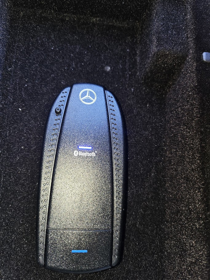 Sort Mercedes S350 fra 2007