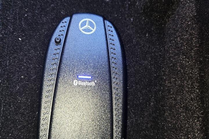 Sort Mercedes S350 fra 2007