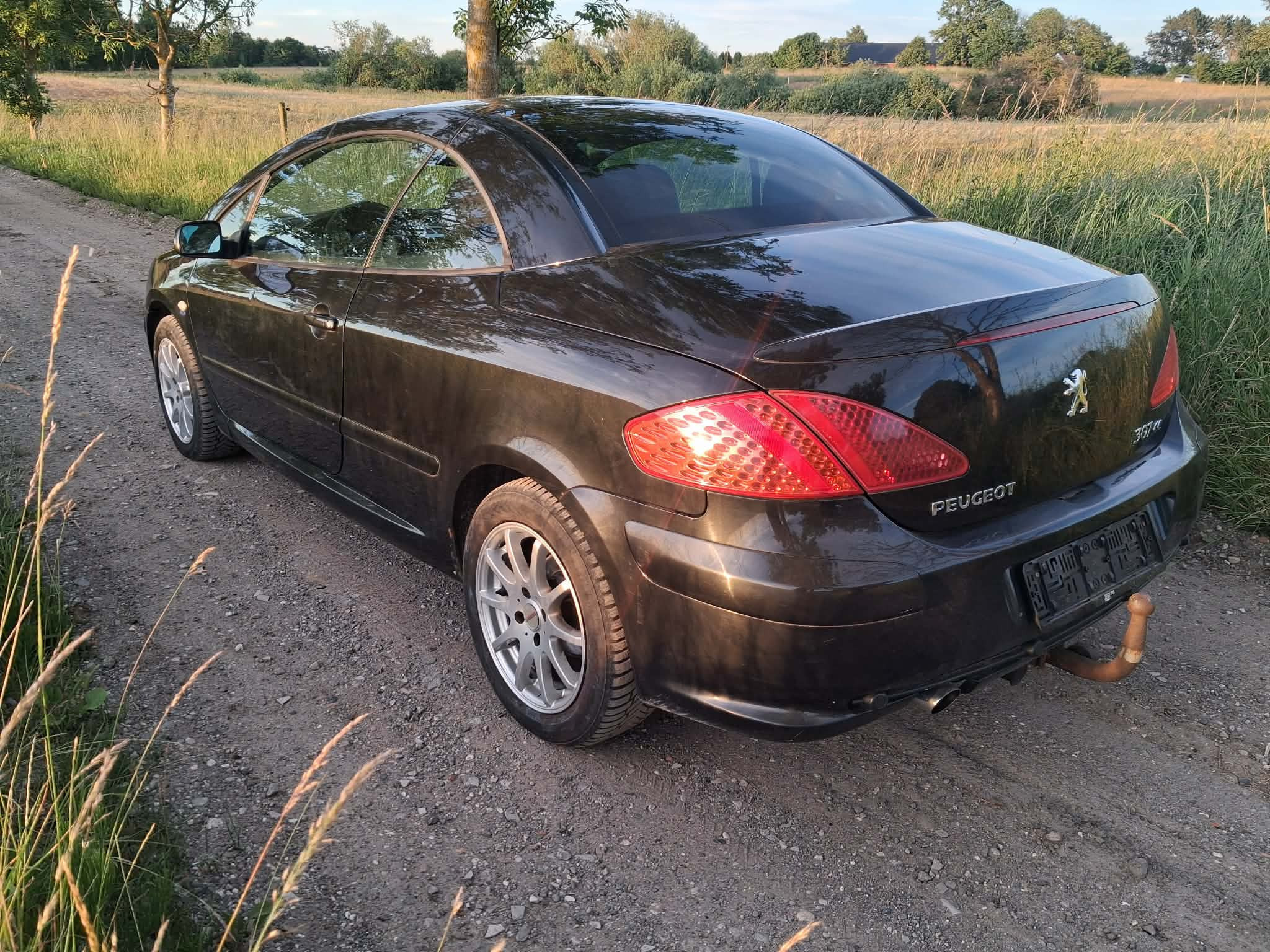 Sort Peugeot 307 fra 2004