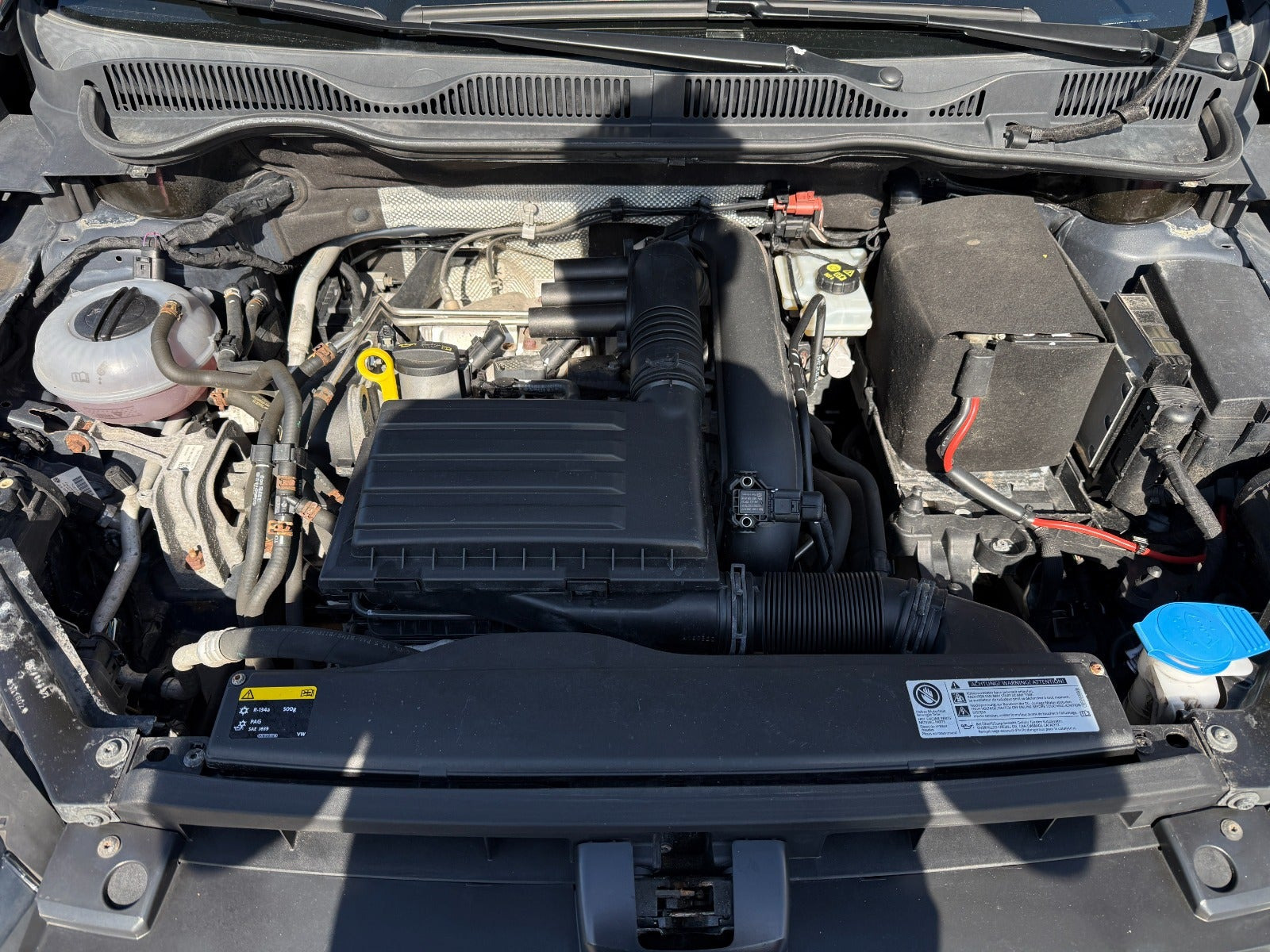 Sort VW Golf Sportsvan fra 2016