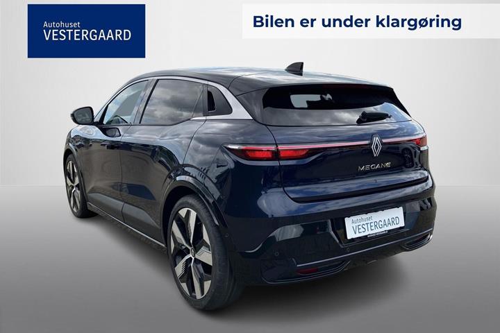 Blå Renault Megane E-Tech fra 2022