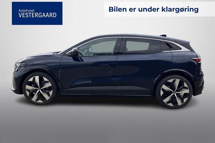 Blå Renault Megane E-Tech fra 2022