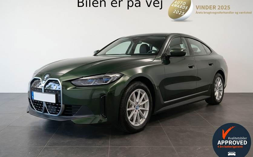 BMW i4 eDrive40 Gran Coupé EL 340HK 5d Aut.