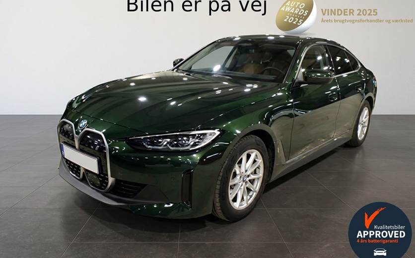 BMW i4 eDrive40 Gran Coupé EL 340HK 5d Aut.
