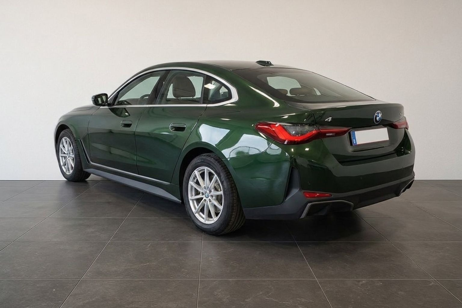 Grøn BMW i4 fra 2022