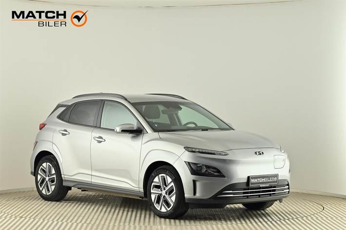 Sølv Hyundai Kona fra 2021