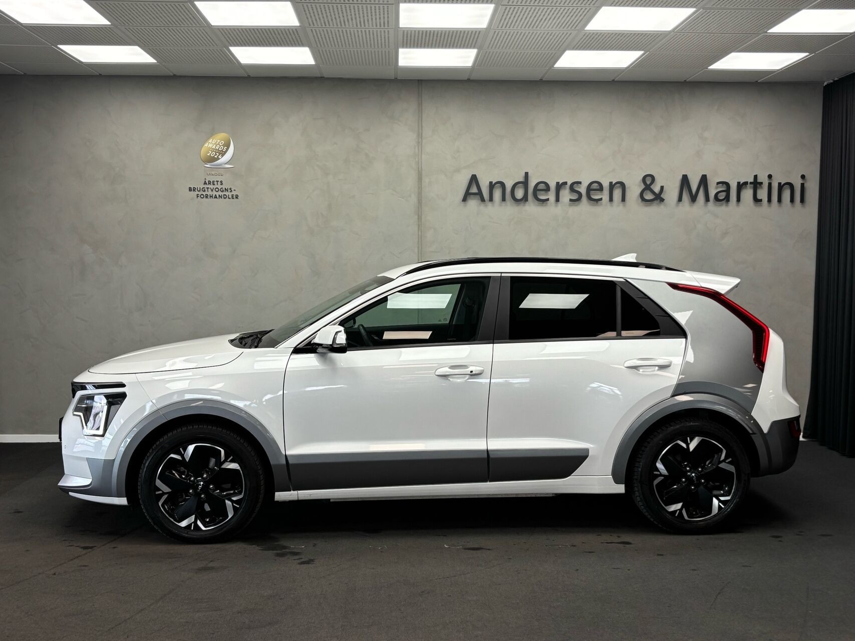Hvid Kia Niro EV fra 2022