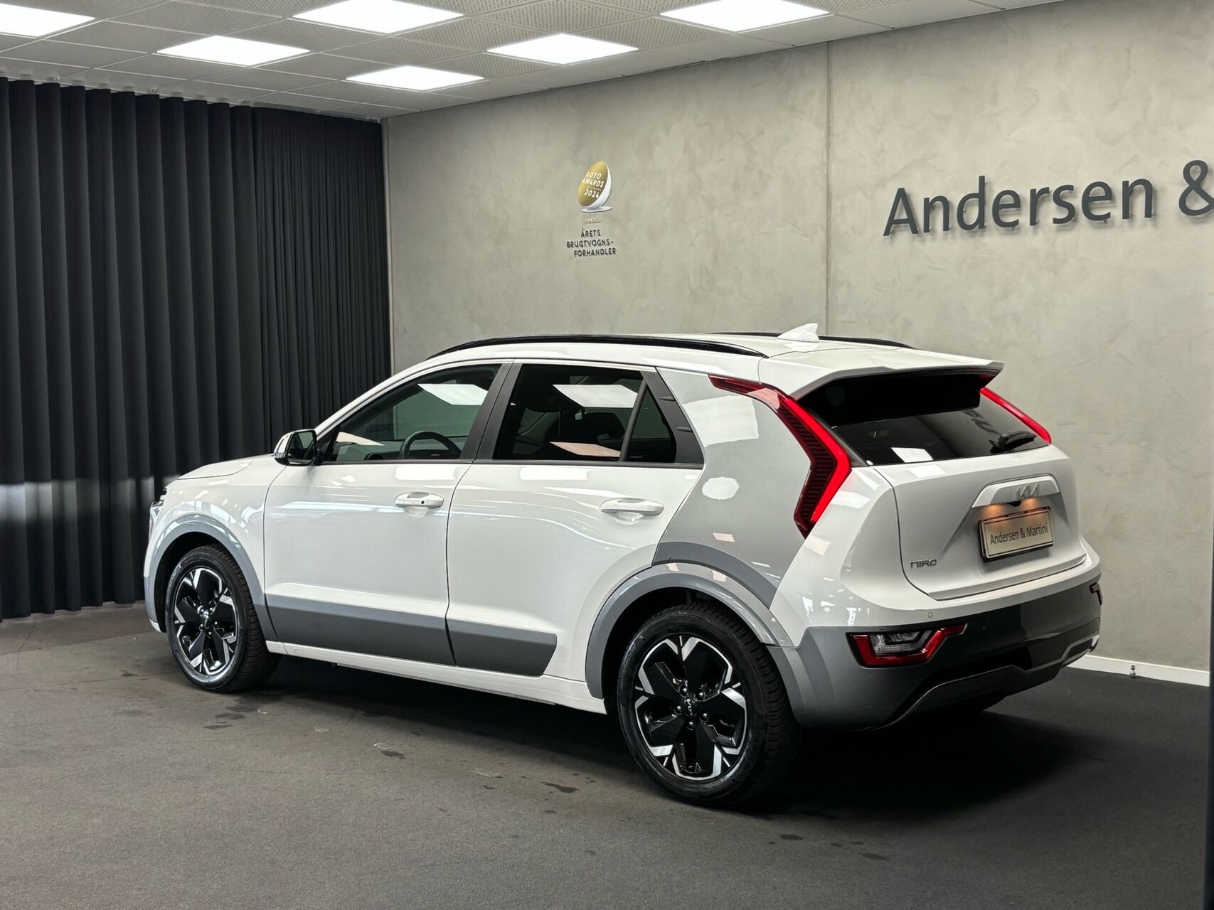 Hvid Kia Niro EV fra 2022