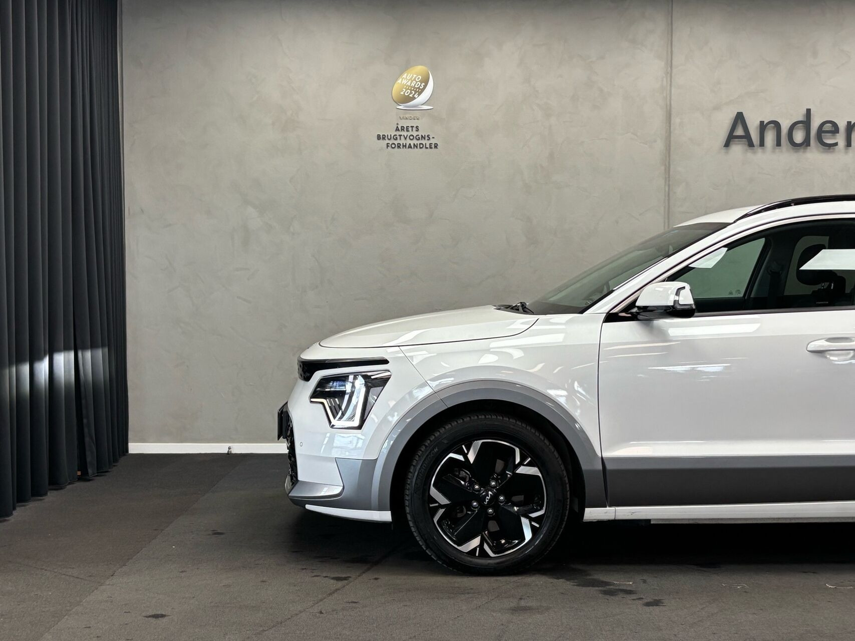 Hvid Kia Niro EV fra 2022
