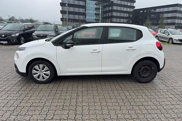 Hvid Citroën C3 fra 2018