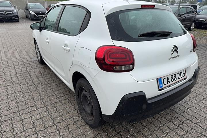Hvid Citroën C3 fra 2018