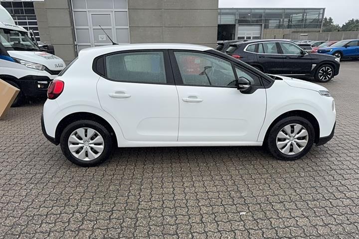 Hvid Citroën C3 fra 2018