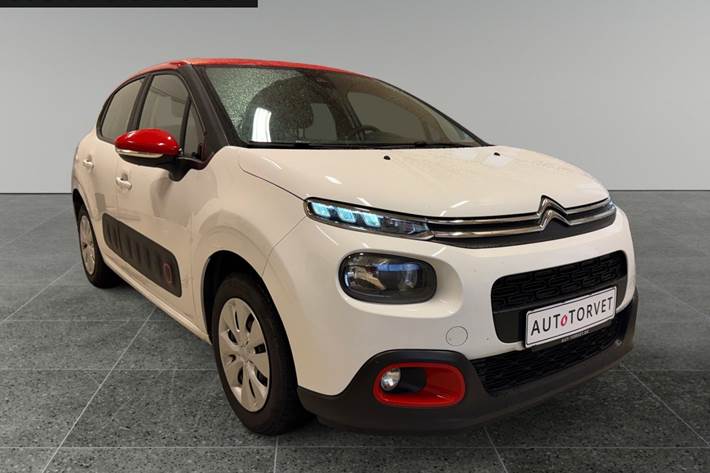 Hvid Citroën C3 fra 2016