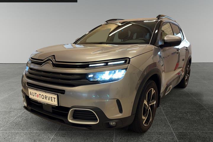 Sølv Citroën C5 Aircross fra 2021 set udefra