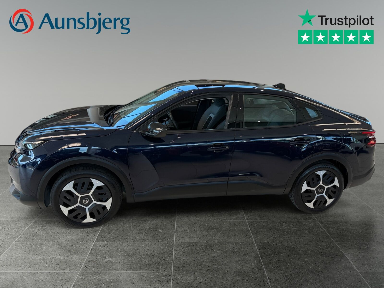 Blå Citroën ë-C4 X fra 2025