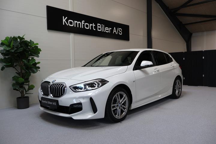 Hvid BMW 120d fra 2021