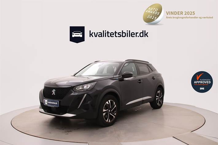 Sort Peugeot e-2008 fra 2021