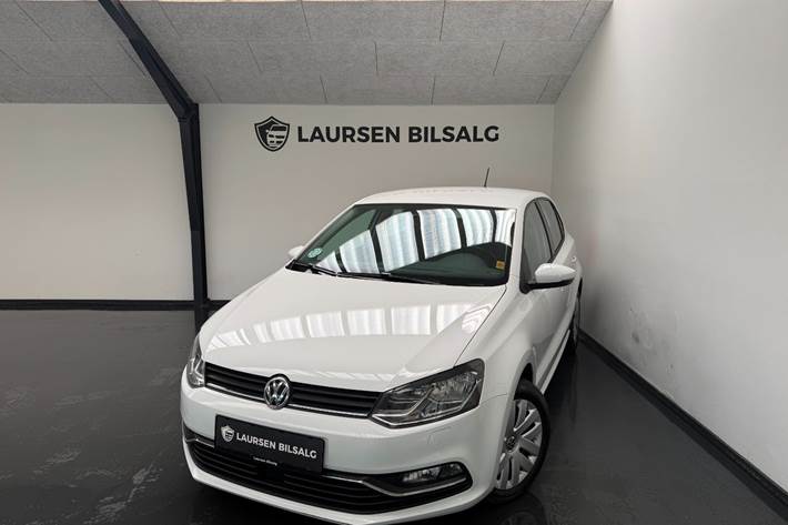 Hvid VW Polo fra 2015
