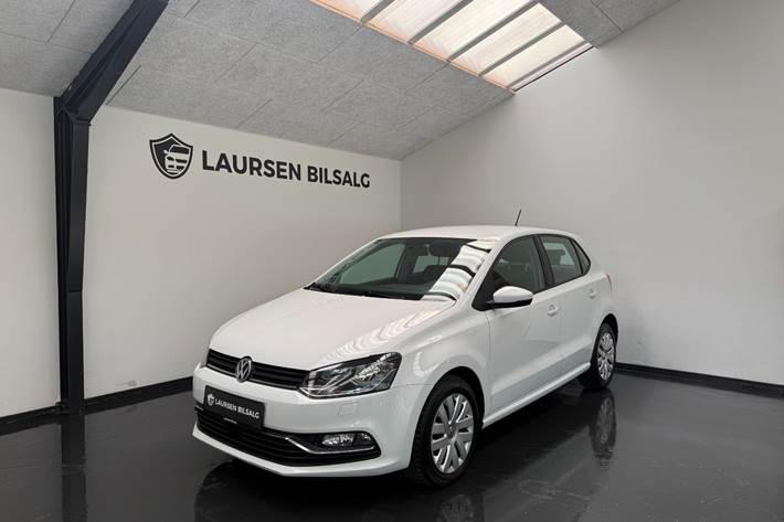 Hvid VW Polo fra 2015