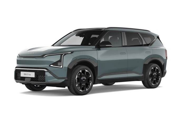 Grøn Kia EV5 fra 2026