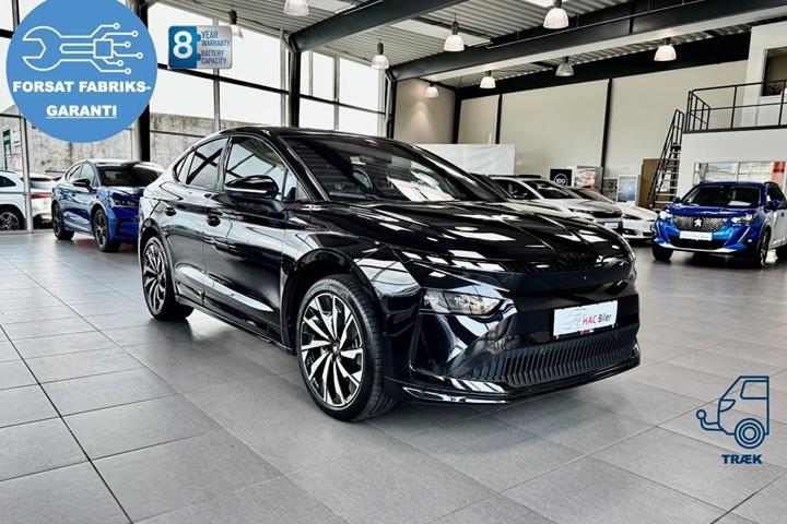 Sort Skoda Enyaq fra 2026