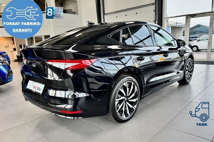 Sort Skoda Enyaq fra 2026
